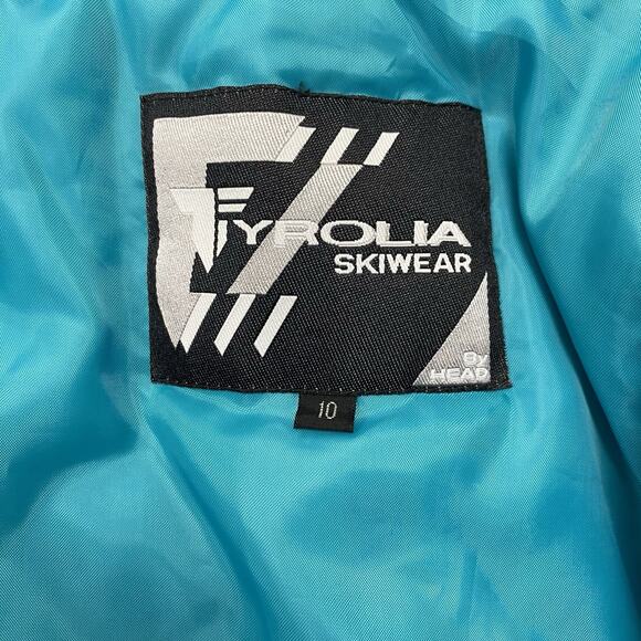 Tyrolia Ski Jacket Women 10 Snow Skiwear Purple with Back Design - Picture 7 of 13